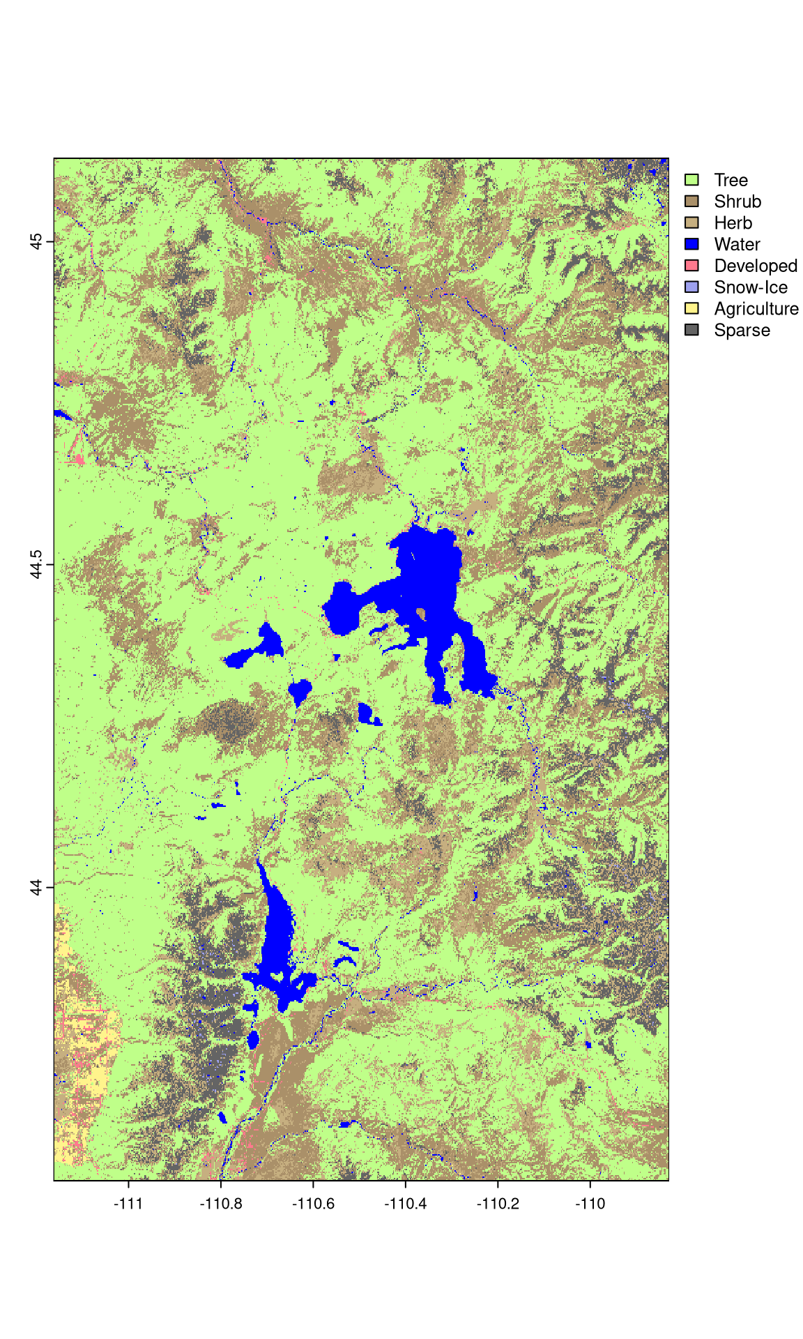 LANDFIRE Cover Types